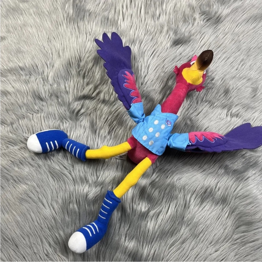Disney Store Jr T.O.T.S Plush FREDDY Flamingo Bird 20" Baby Delivery